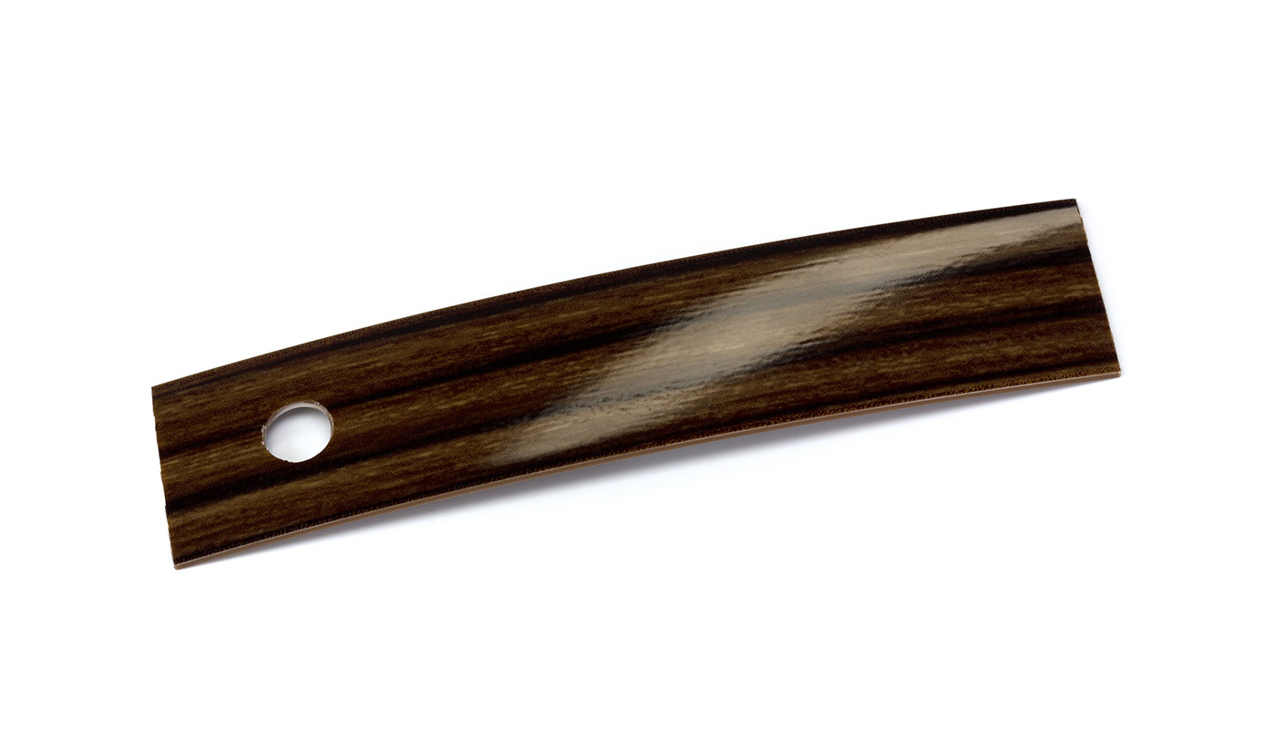 Bordo plastica ABS Olivo Scuro Lucido HIGH-GLOSS
