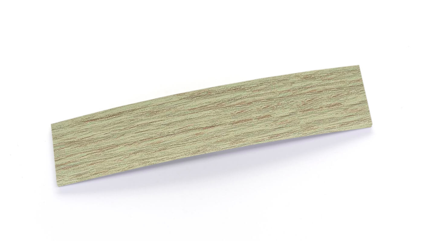 Bordo Plastica  ABS Rovere Halifax Bianco DECORO LEGNO