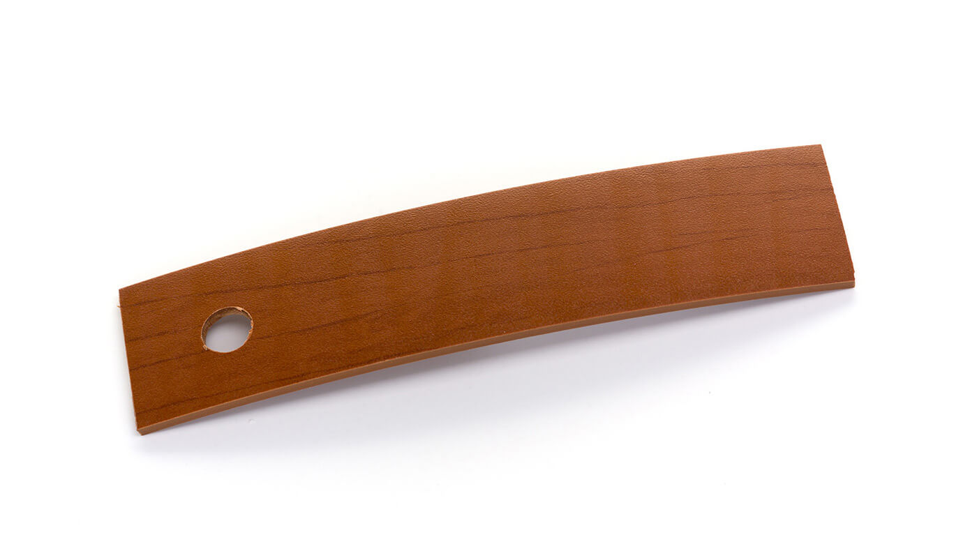 Bordo Plastica  ABS Pero Cognac DECORO LEGNO
