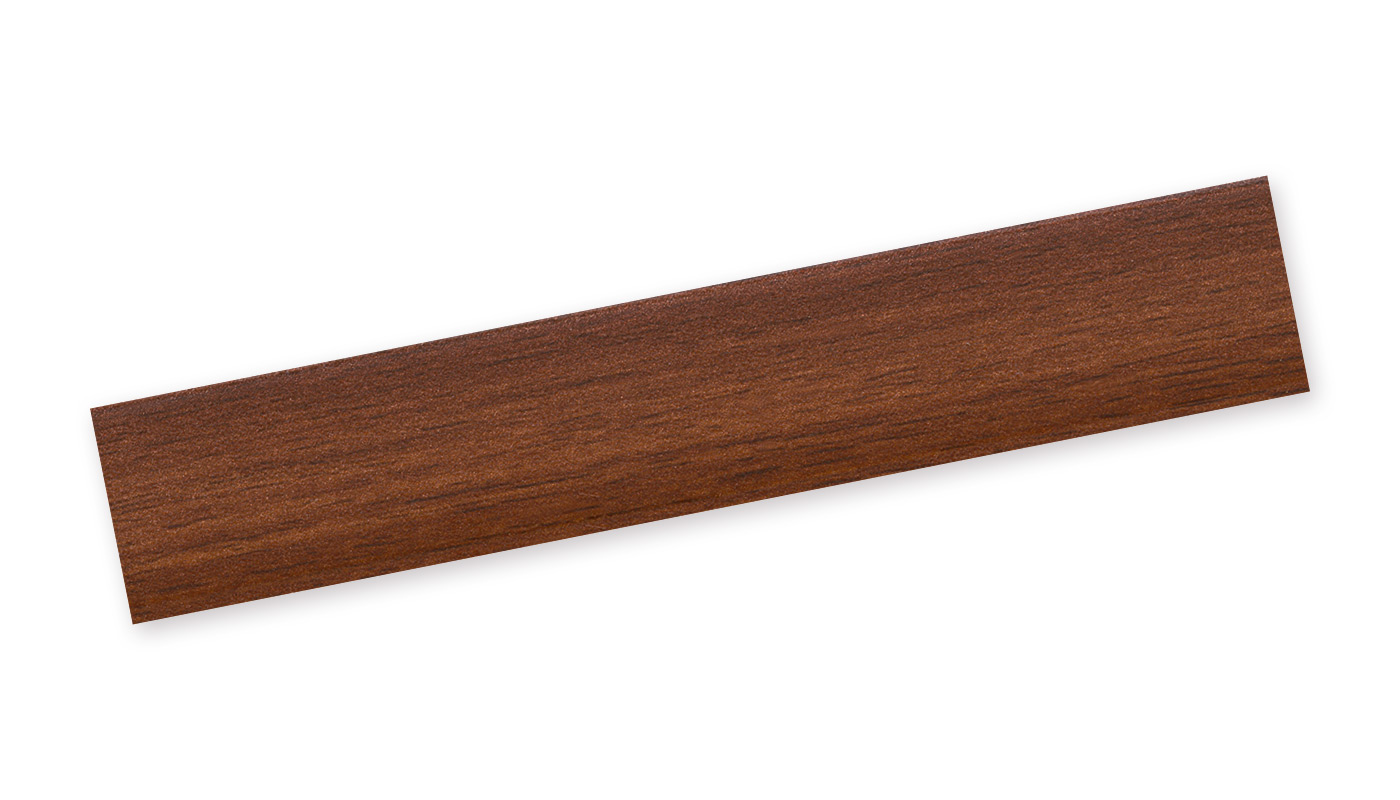 Bordo Plastica  ABS Mogano Sapeli DECORO LEGNO