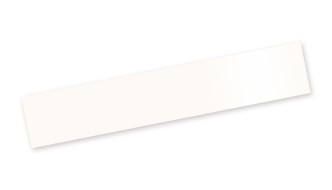 Bordo plastica PP Fusion Bianco Laccato TINTA UNITA