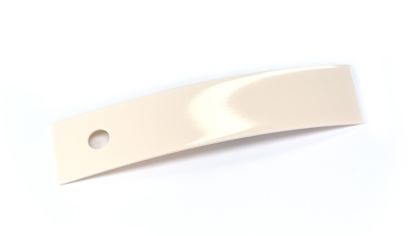 Bordo plastica ABS Crema  Lucido HIGH-GLOSS
