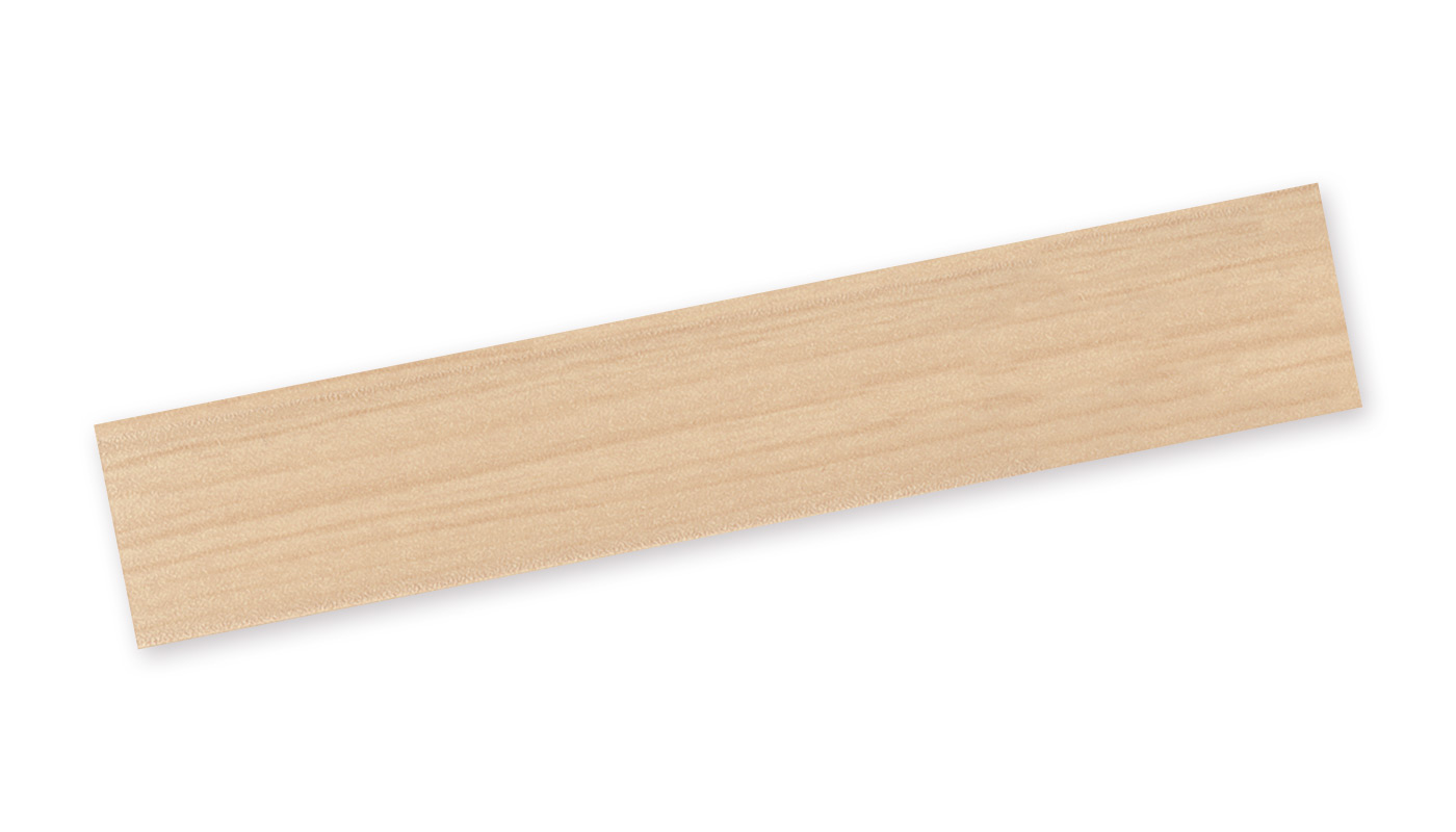Bordo Plastica  ABS Acero DECORO LEGNO