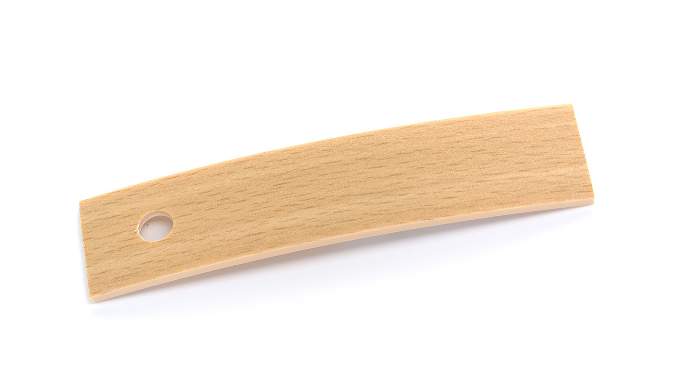 Bordo Plastica  ABS Faggio DECORO LEGNO