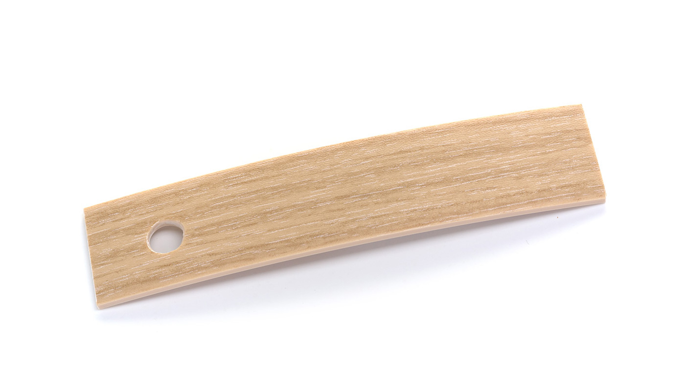Bordo Plastica  ABS Frassino Chiaro DECORO LEGNO