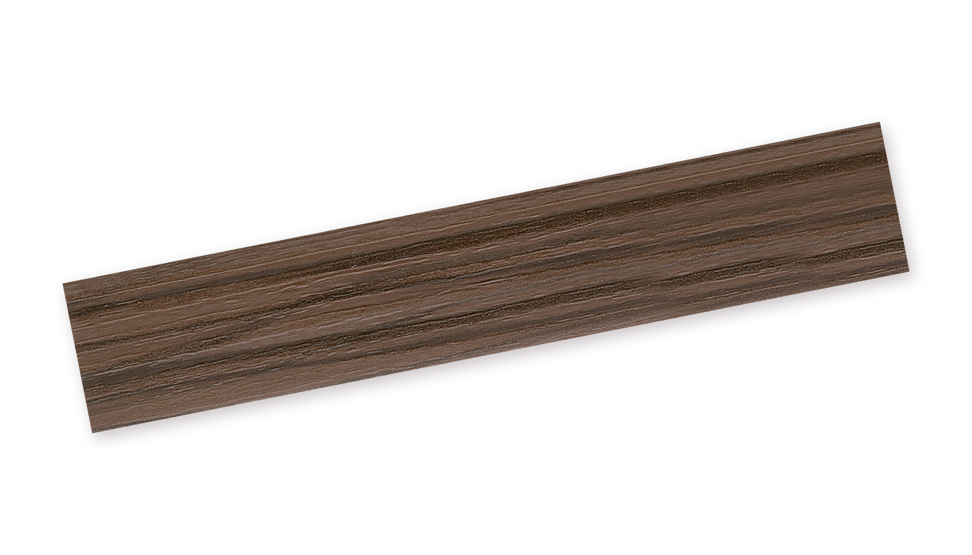 Bordo Plastica  ABS Faggio Marrone DECORO LEGNO