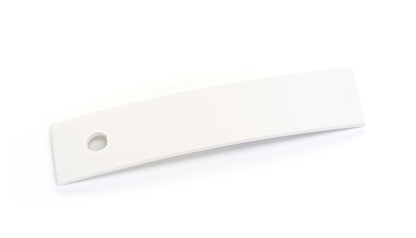 Bordo Plastica  ABS Bianco TINTA UNITA