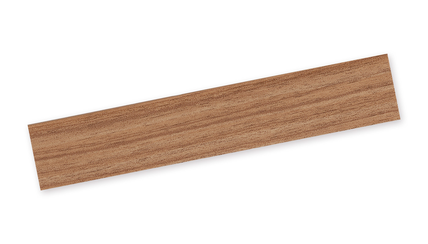 Bordo Plastica  ABS Castagno DECORO LEGNO