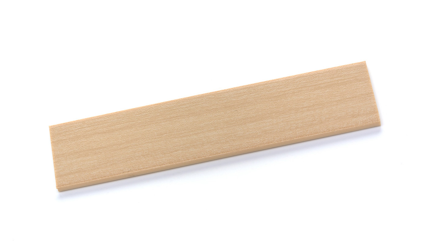 Bordo Plastica  ABS Acero DECORO LEGNO