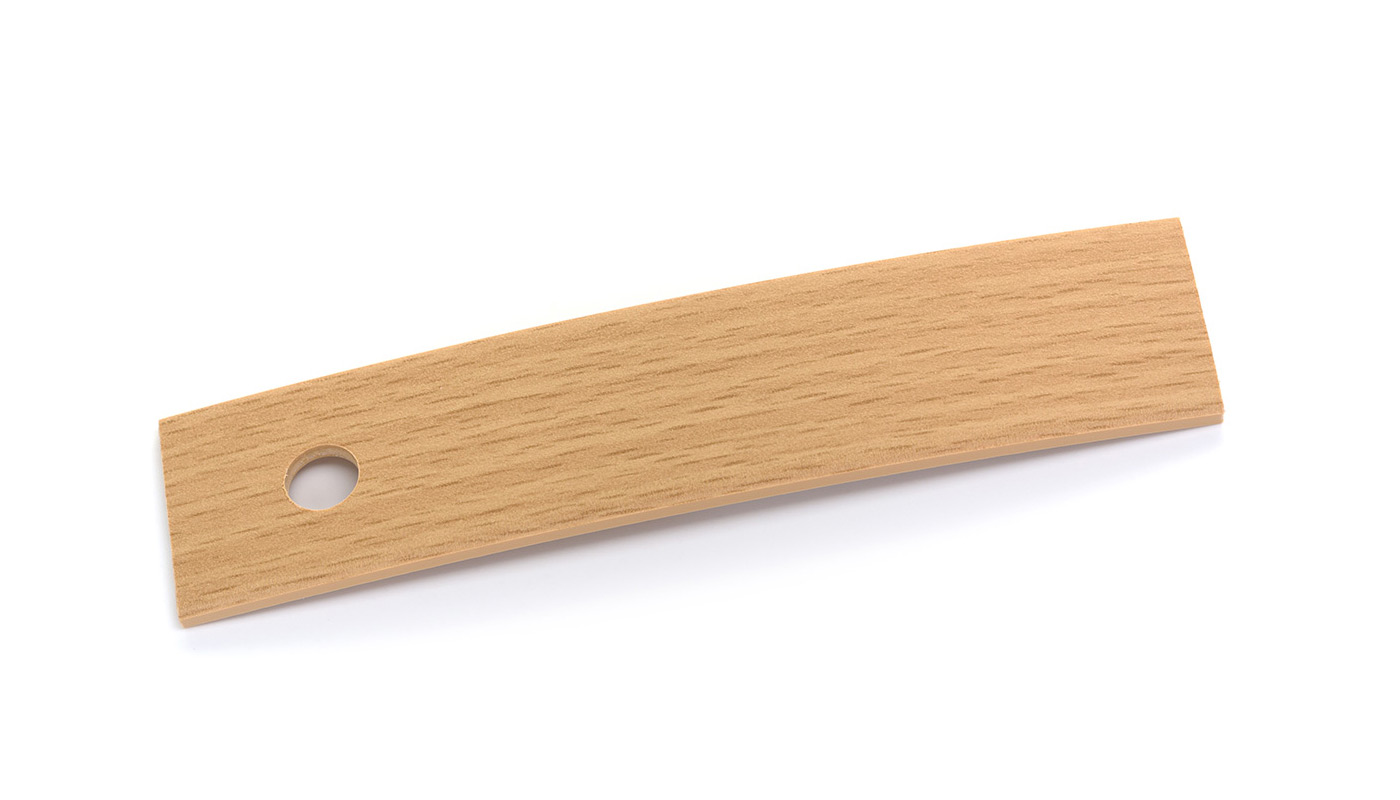 Bordo Plastica  ABS Faggio DECORO LEGNO