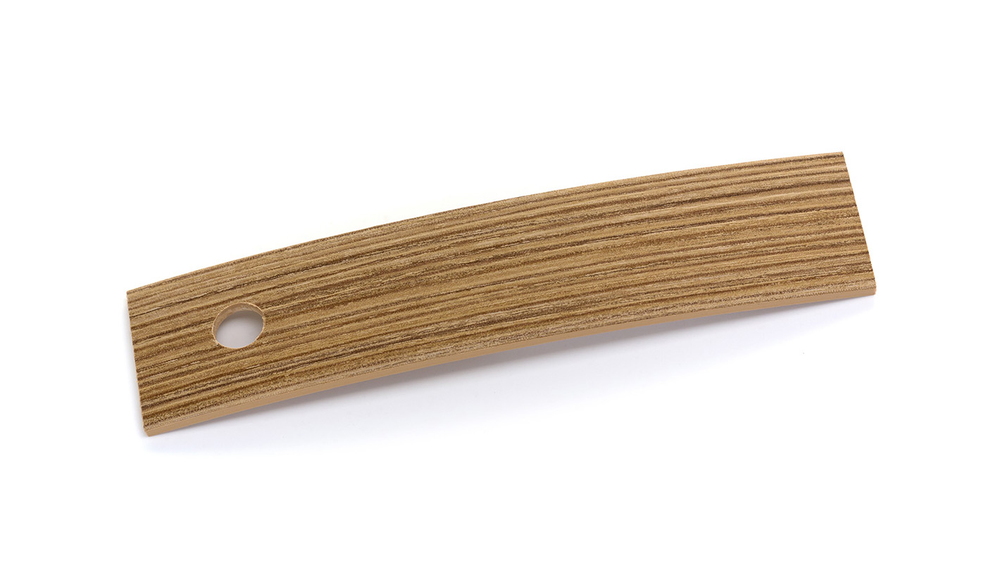 Bordo Plastica  ABS Abete Argentato DECORO LEGNO