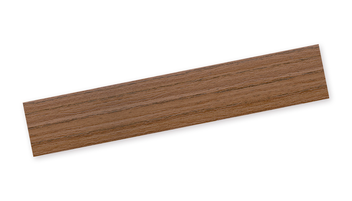 Bordo Plastica  ABS Noce DECORO LEGNO