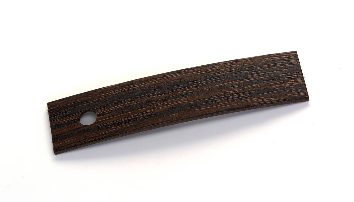Bordo Plastica  ABS Wengè DECORO LEGNO