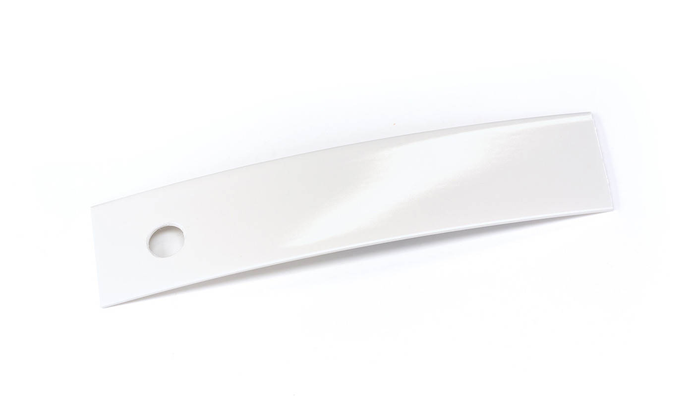 Bordo plastica ABS Bianco Lucido HIGH-GLOSS