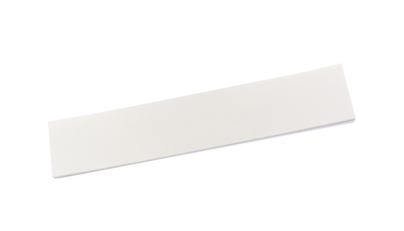 Bordo Plastica  ABS Bianco Cortina TINTA UNITA