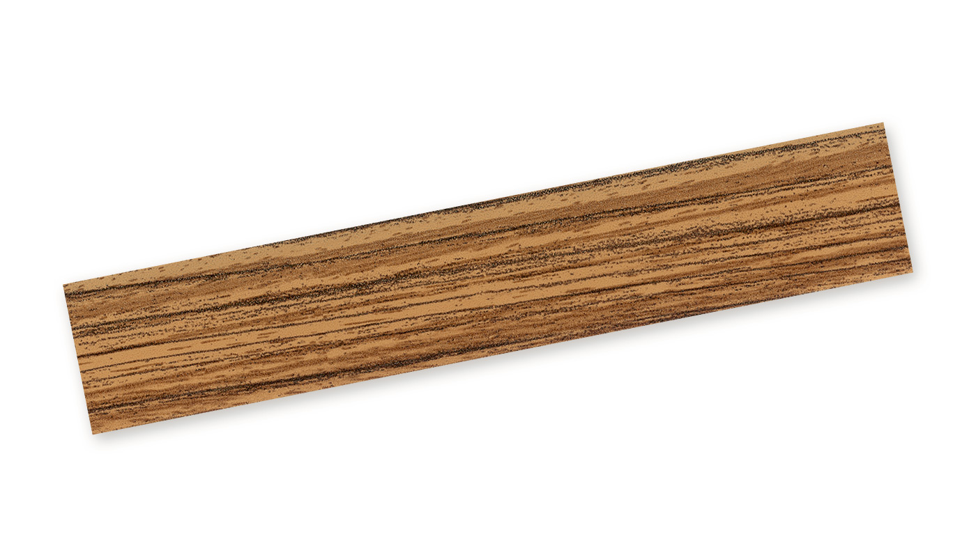 Bordo Plastica  ABS Zebrano DECORO LEGNO
