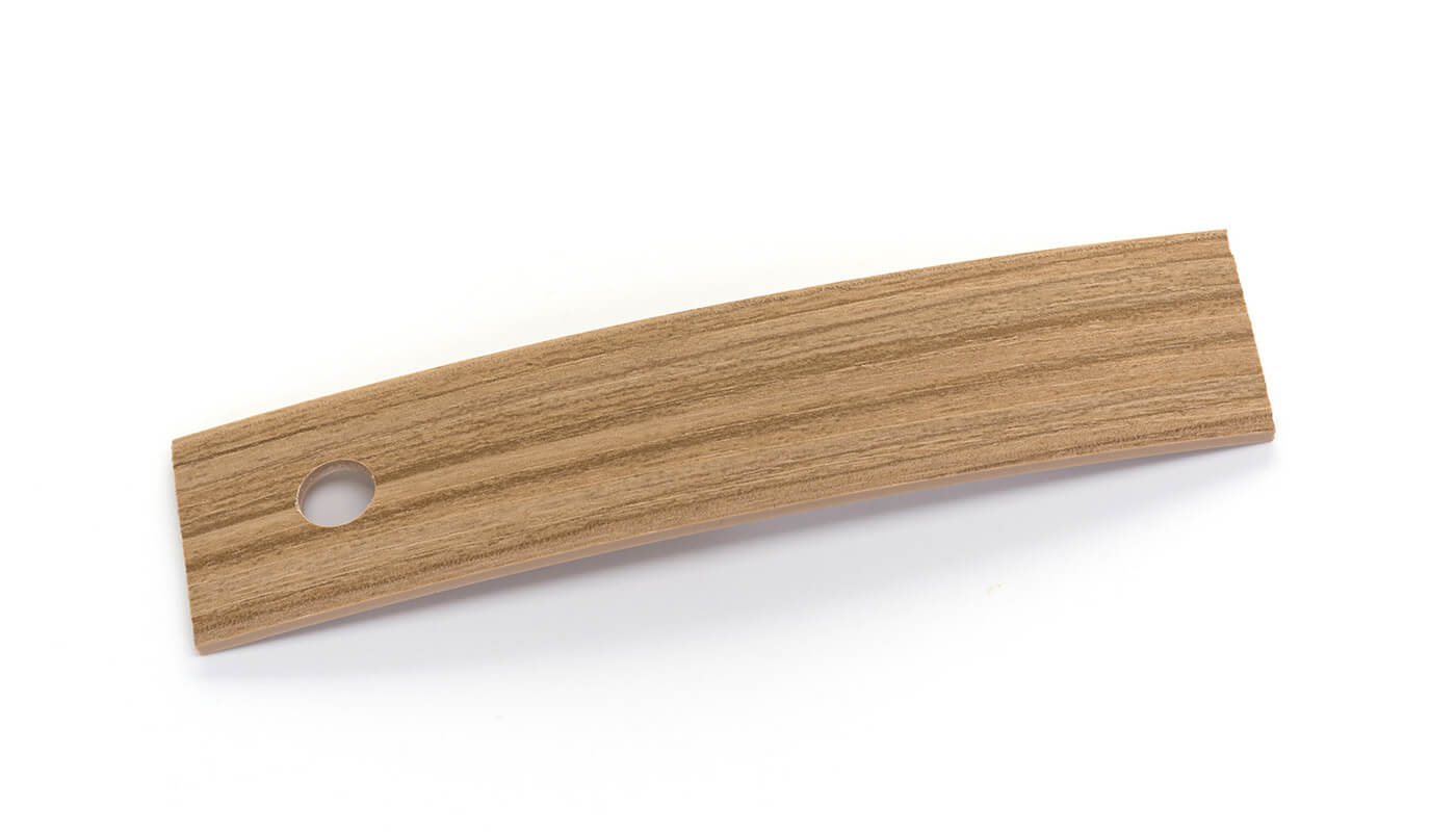 Bordo Plastica  ABS Cognac DECORO LEGNO