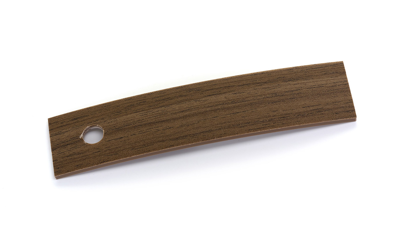 Bordo Plastica  ABS Noce DECORO LEGNO