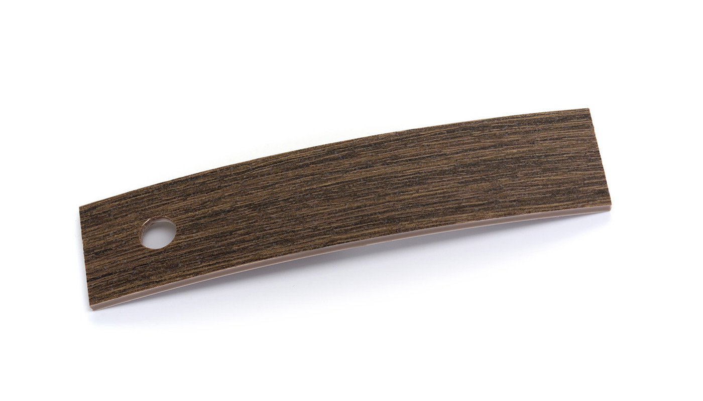 Bordo Plastica  ABS Teak Makalo DECORO LEGNO
