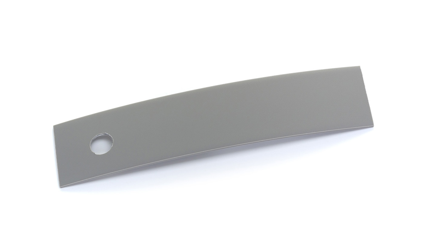 Bordo Plastica  ABS Grigio Pietra TINTA UNITA