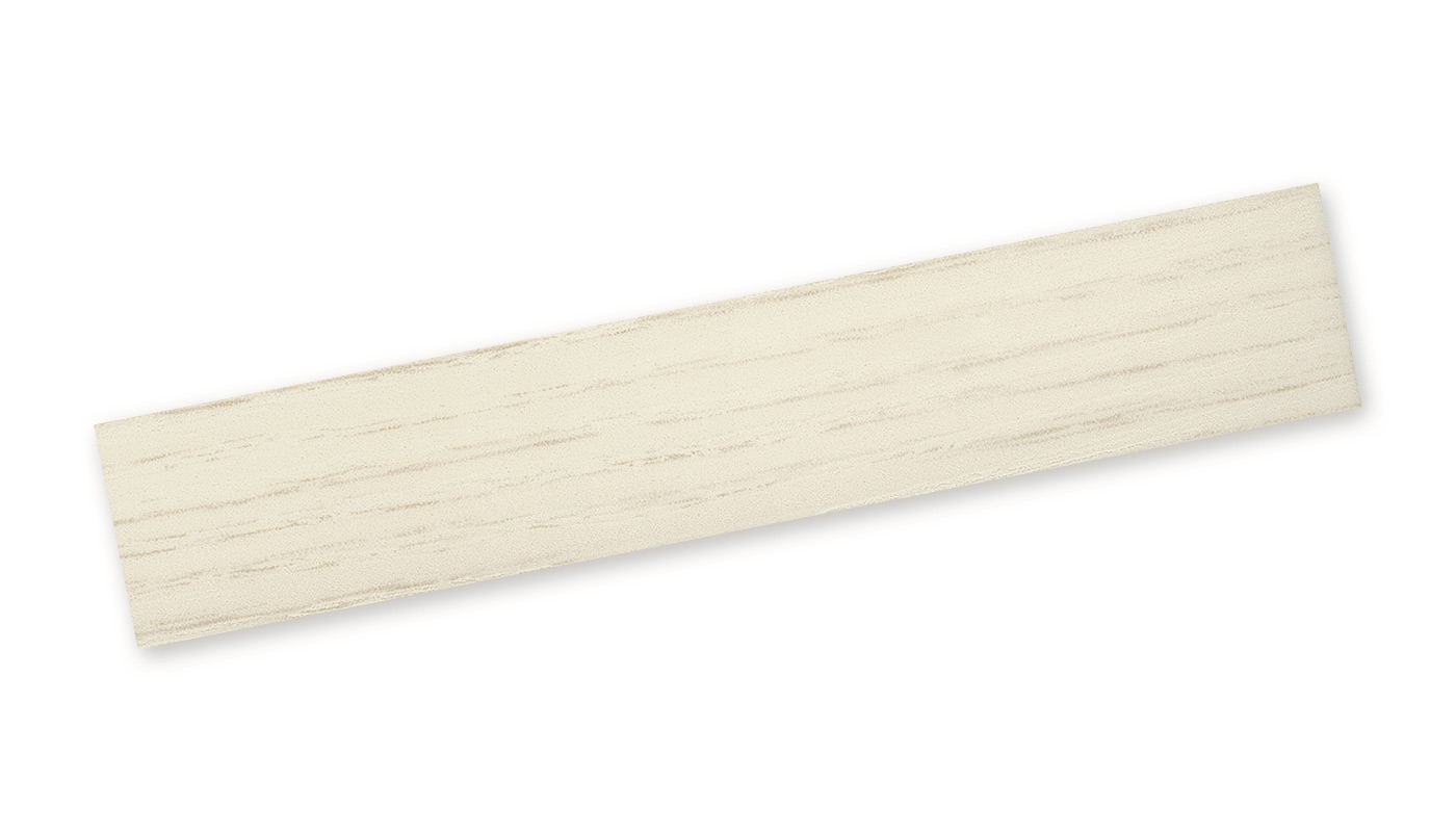 Bordo Plastica  ABS Frassino Bianco DECORO LEGNO