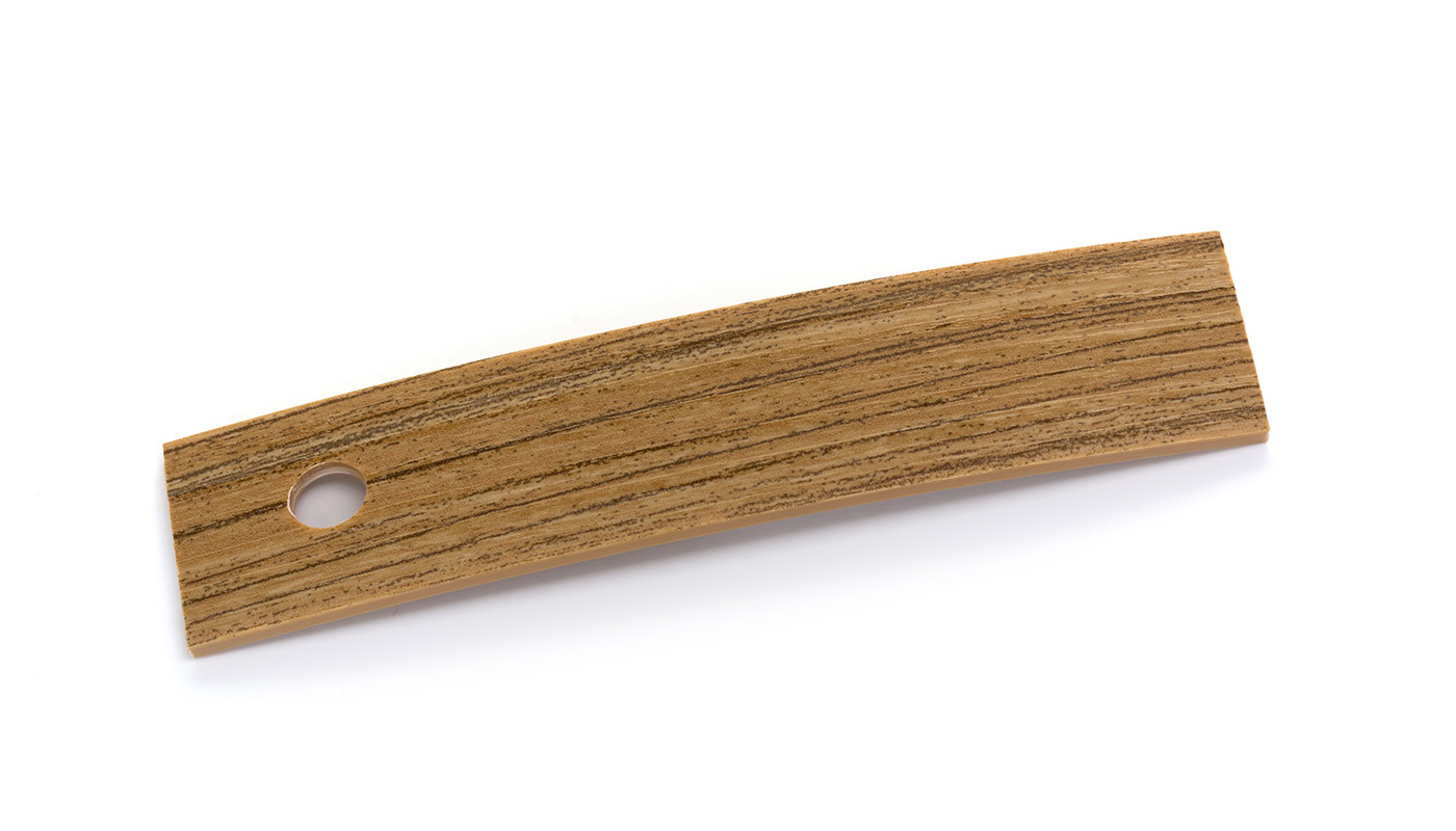 Bordo Plastica  ABS Teak DECORO LEGNO