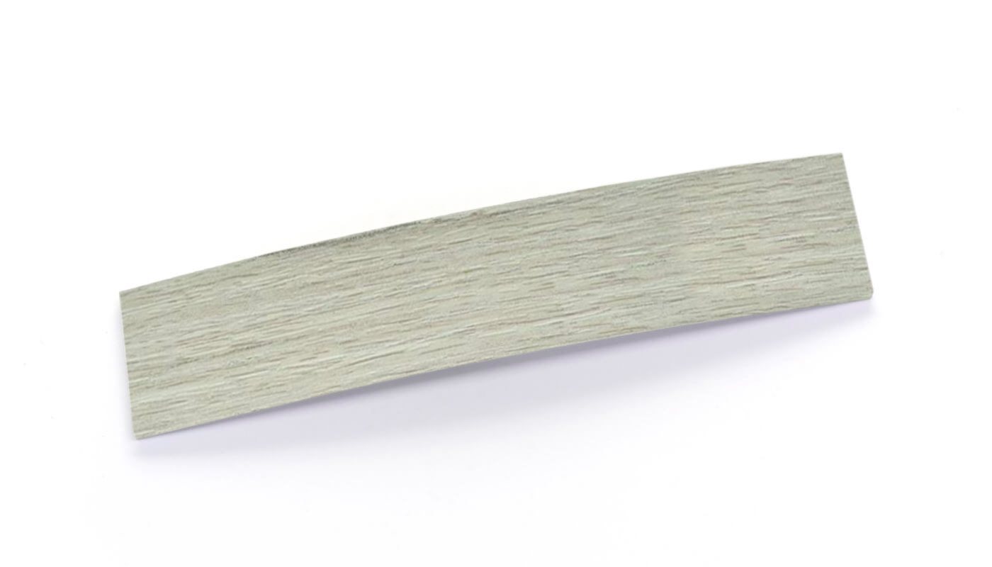 Bordo Plastica  ABS Rovere Bianco DECORO LEGNO