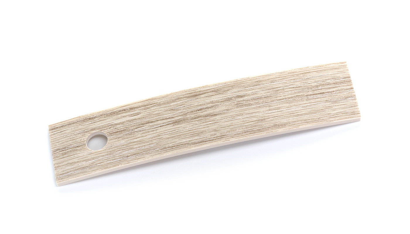 Bordo Plastica  ABS Olmo Cape Bianco DECORO LEGNO