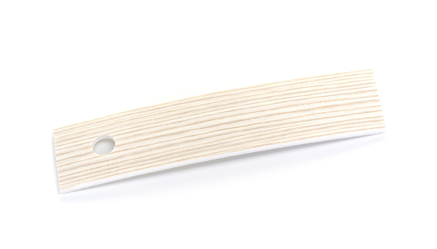 Bordo Plastica  ABS Crema Legno DECORO LEGNO