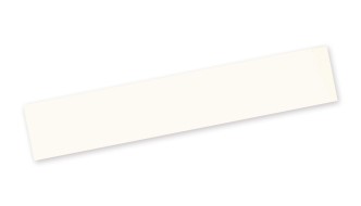 Bordo plastica PP Fusion Bianco Laccato TINTA UNITA