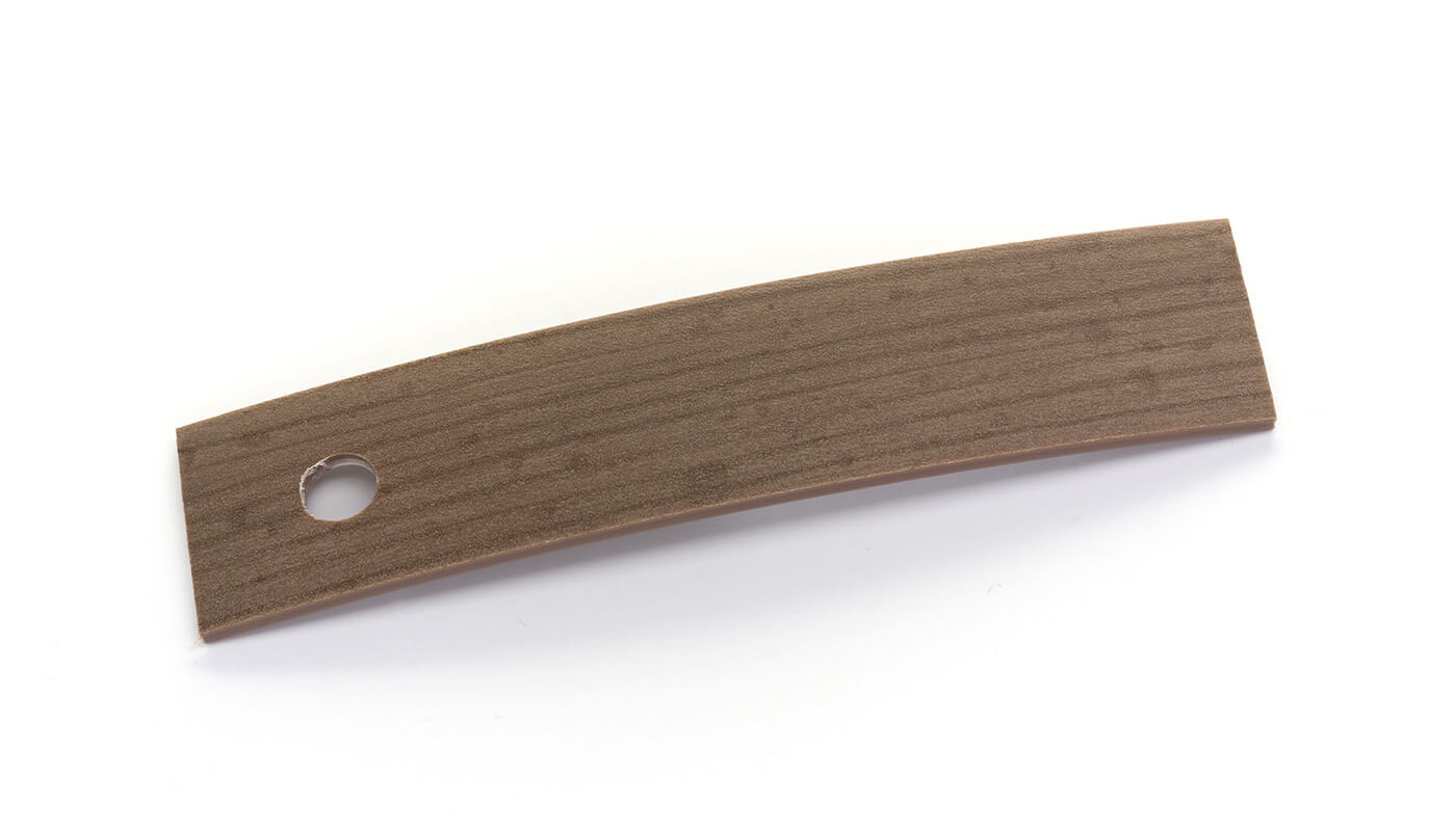 Bordo Plastica  ABS Acero Montano DECORO LEGNO