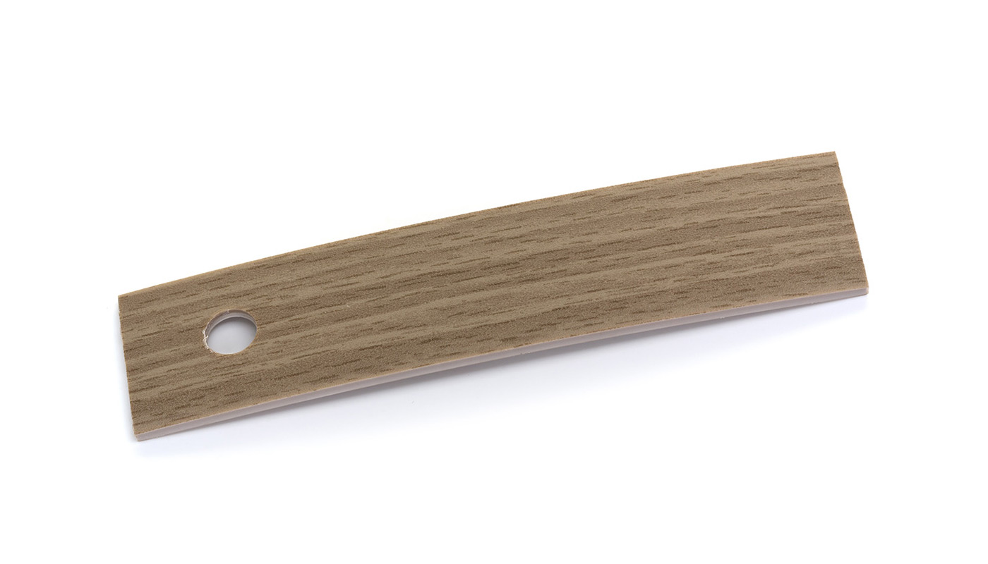 Bordo Plastica  ABS Faggio Scuro DECORO LEGNO