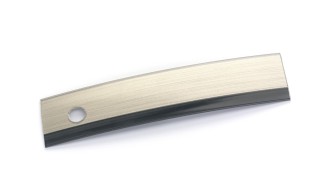 Bordo plastica PMMA Alluminio/Antracite Lucido HIGH-GLOSS