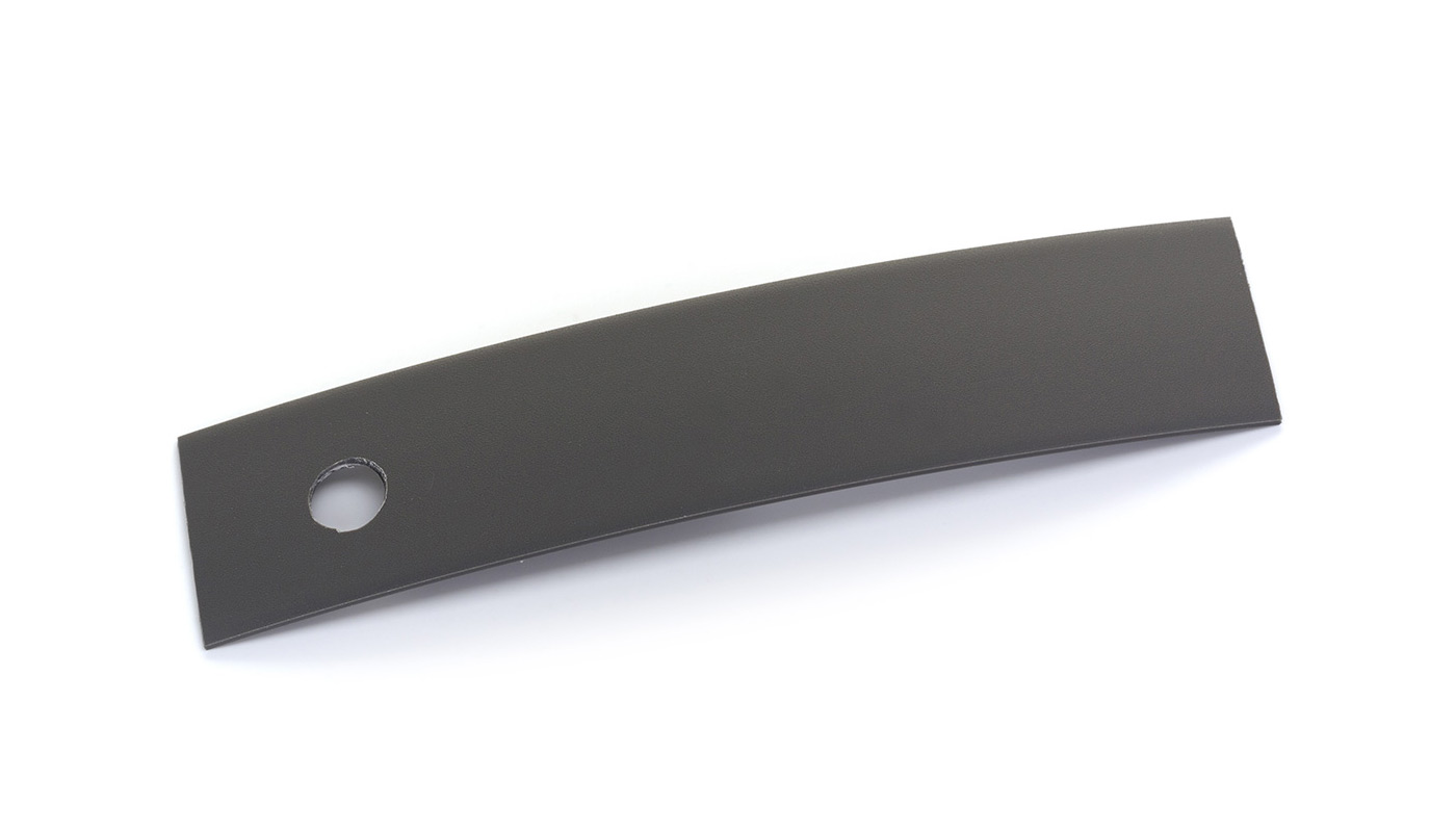 Bordo Plastica  ABS Grigio Grafite TINTA UNITA