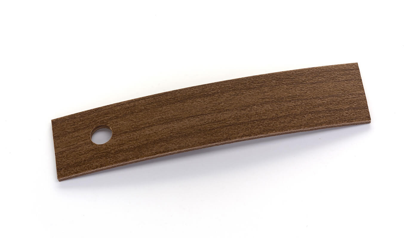 Bordo Plastica  ABS Noce DECORO LEGNO