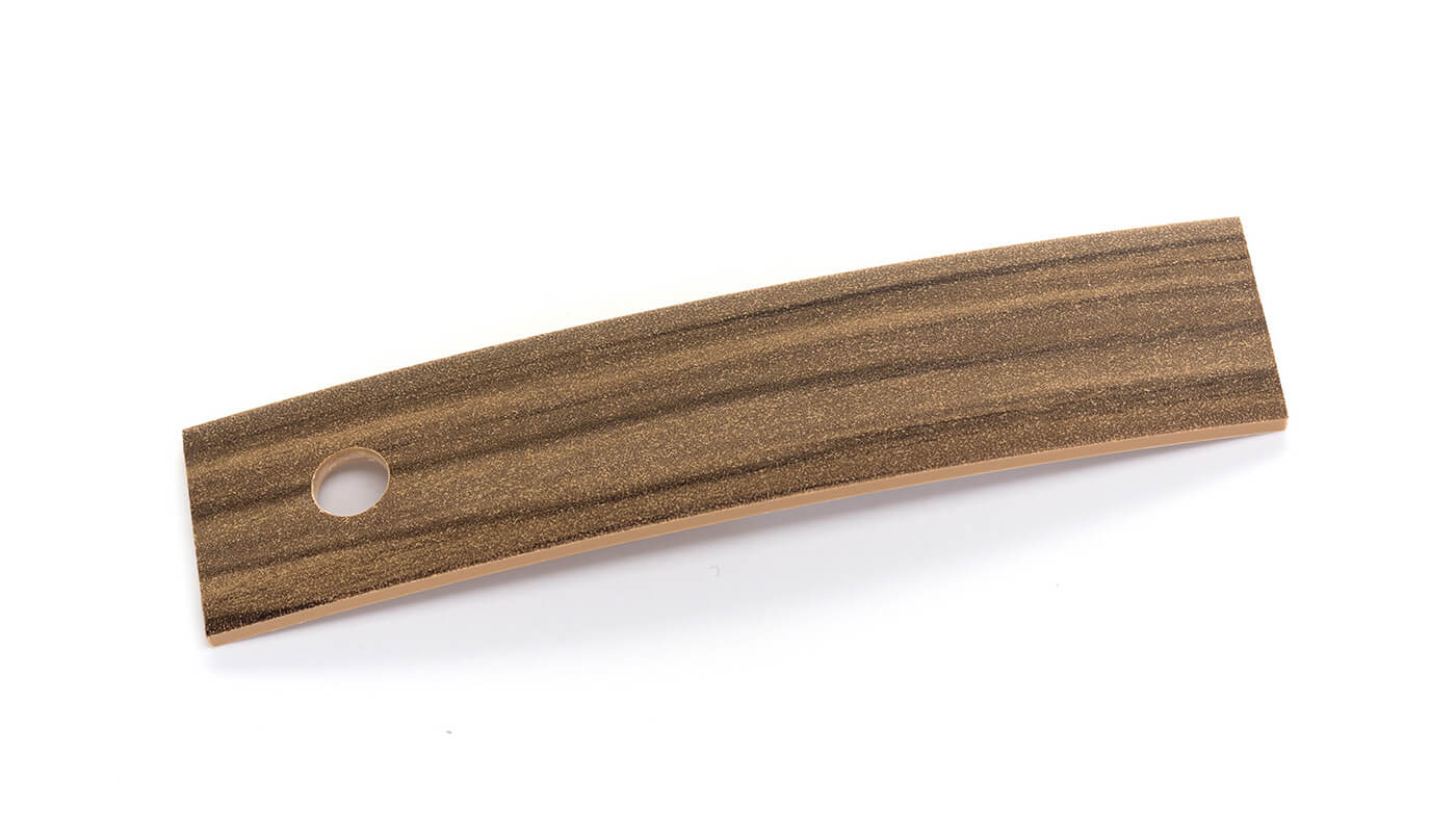 Bordo Plastica  ABS Teak DECORO LEGNO