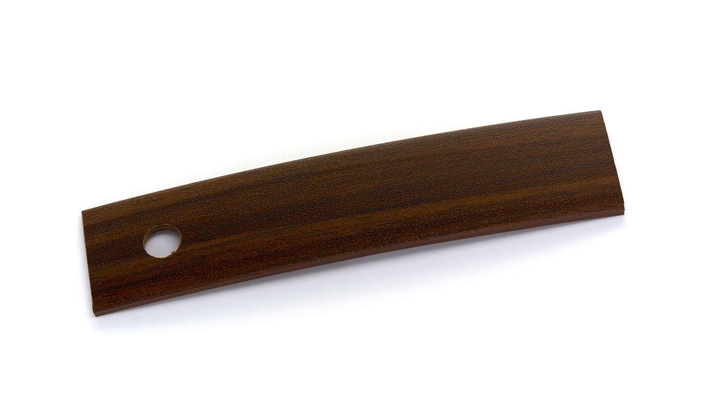 Bordo Plastica  ABS Noce DECORO LEGNO