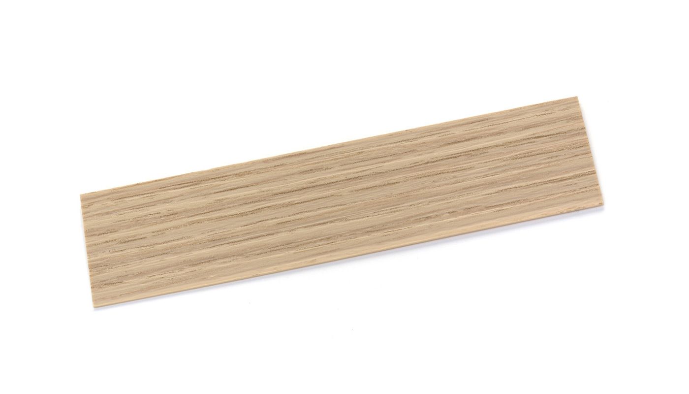 Bordo Plastica  ABS Rovere Sbiancato DECORO LEGNO