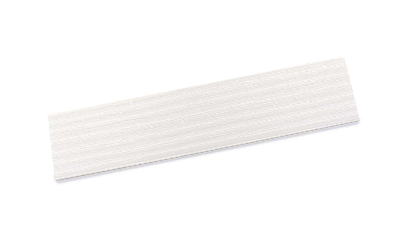 Bordo Plastica  ABS Bianco TINTA UNITA
