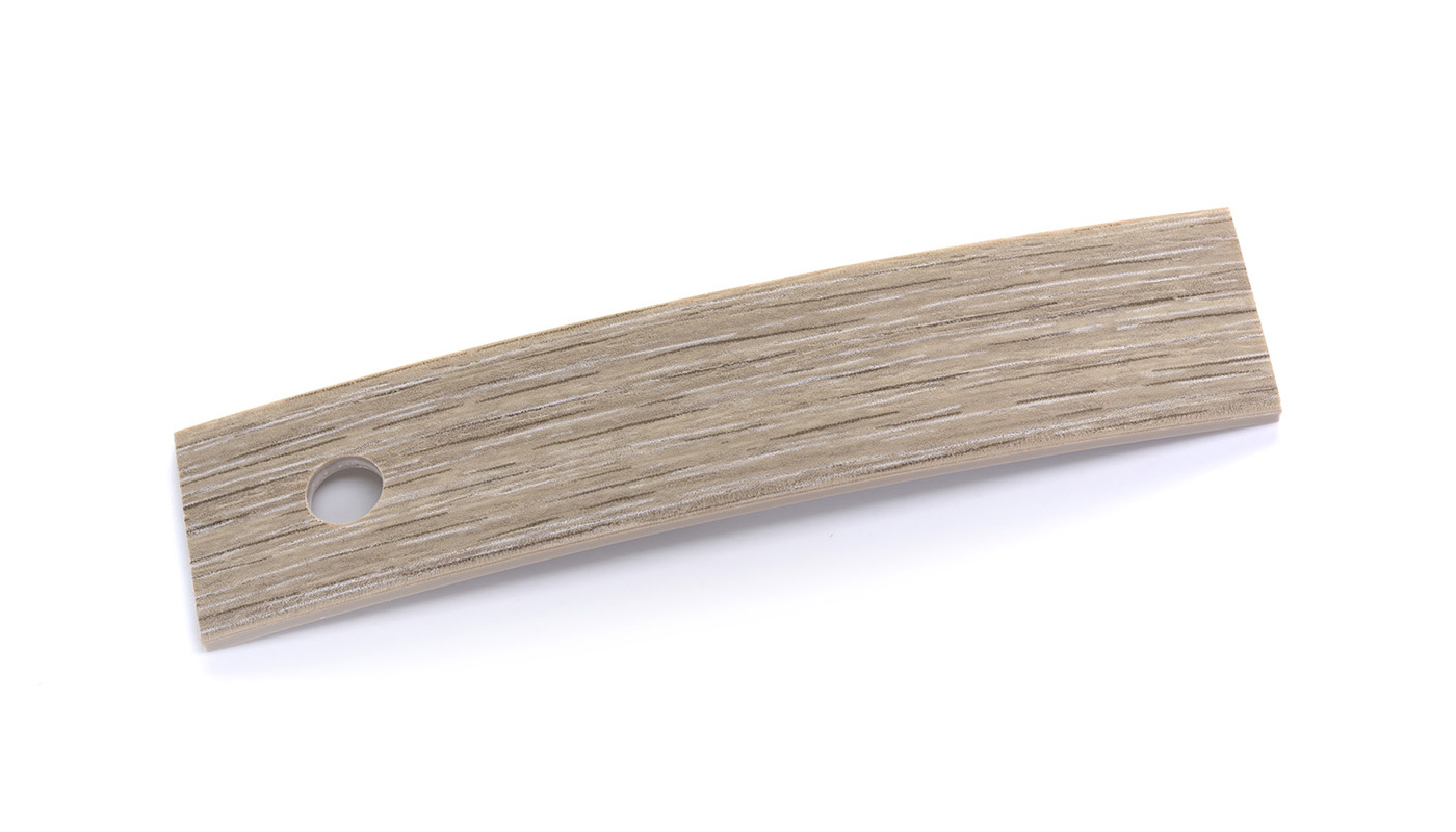 Bordo Plastica  ABS Rovere Urbano Ostrica DECORO LEGNO