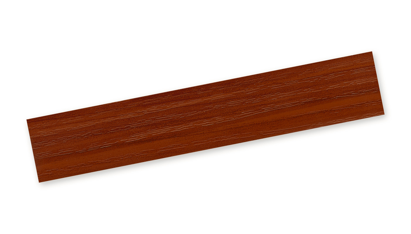 Bordo Plastica  ABS Mogano DECORO LEGNO