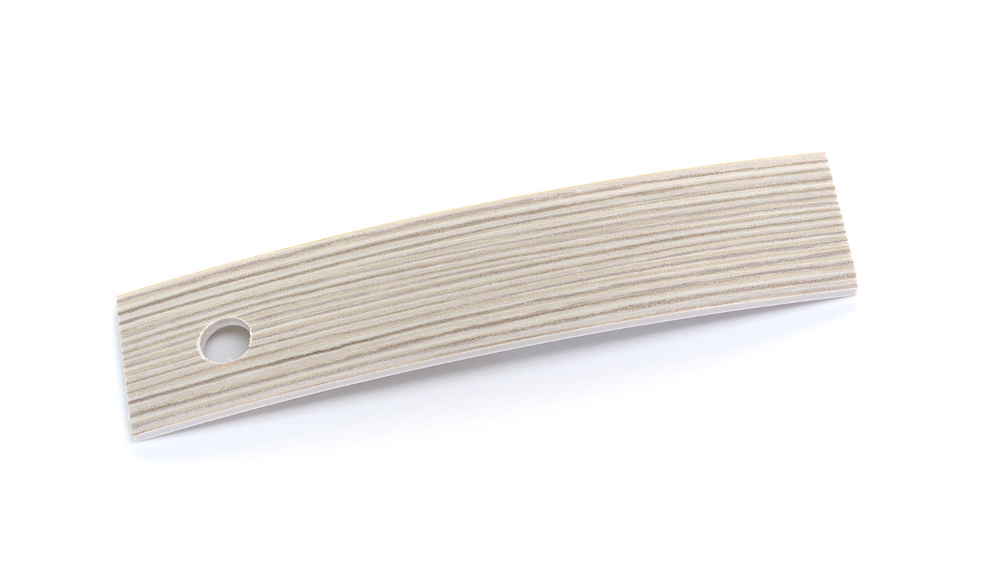 Bordo Plastica  ABS Pino Fano Bianco DECORO LEGNO