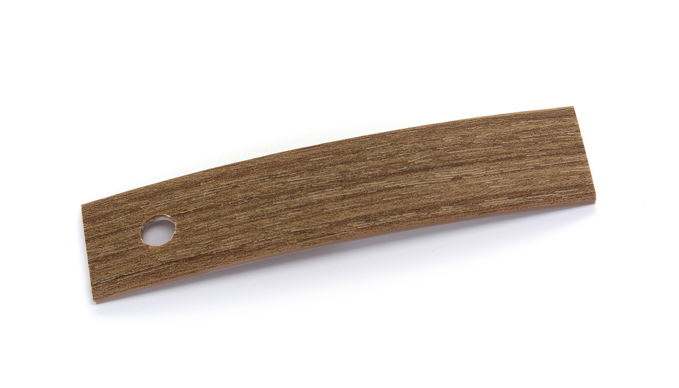 Bordo Plastica  ABS Rovere Craft Tabacco DECORO LEGNO