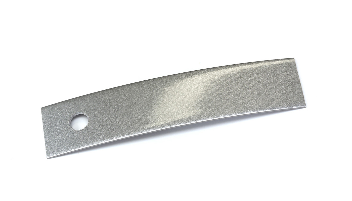 Bordo plastica ABS Alluminio Lucido HIGH-GLOSS