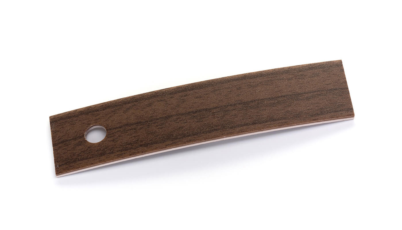 Bordo Plastica  ABS Noce DECORO LEGNO