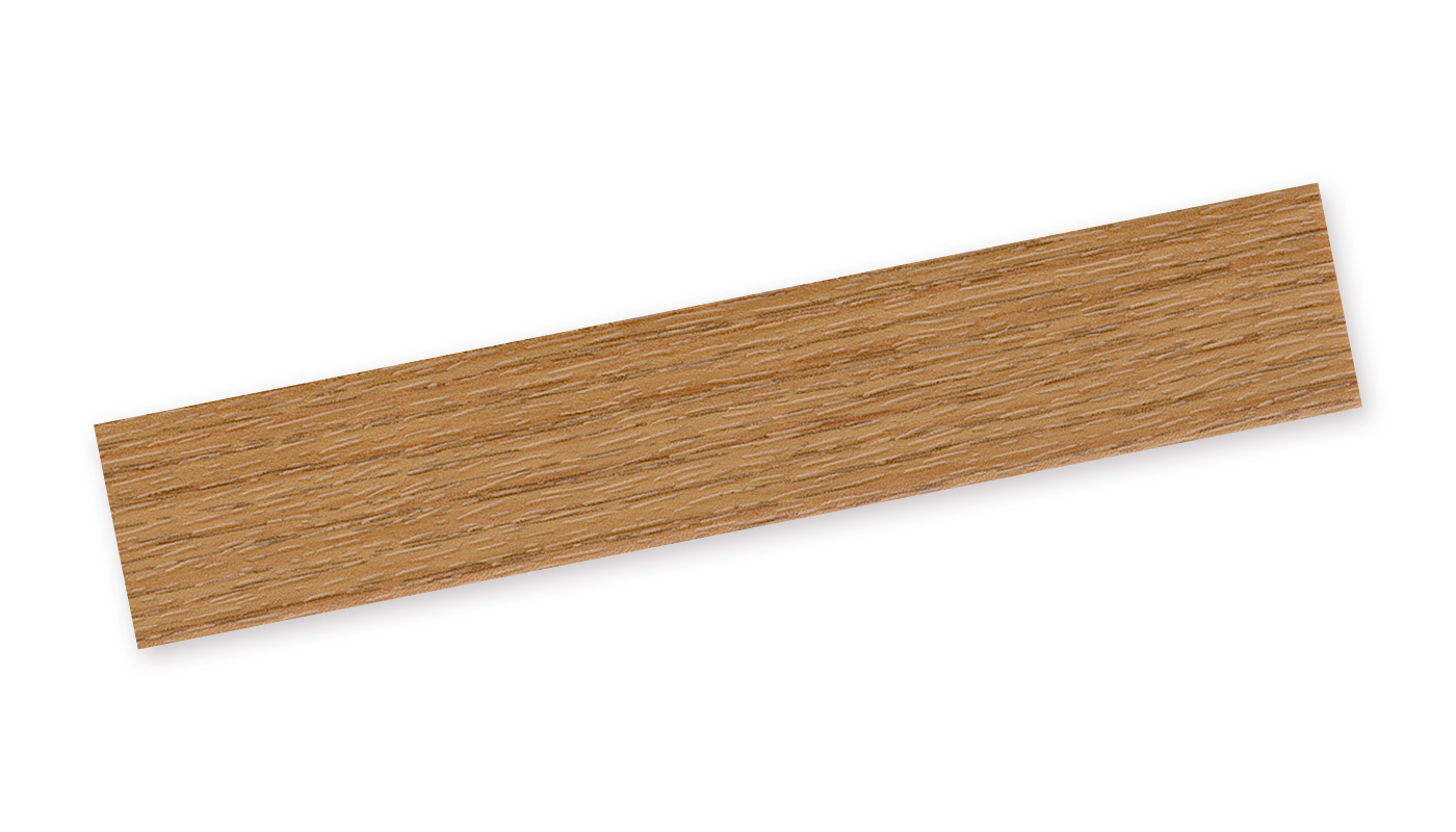 Bordo Plastica  ABS Rovere Medio DECORO LEGNO
