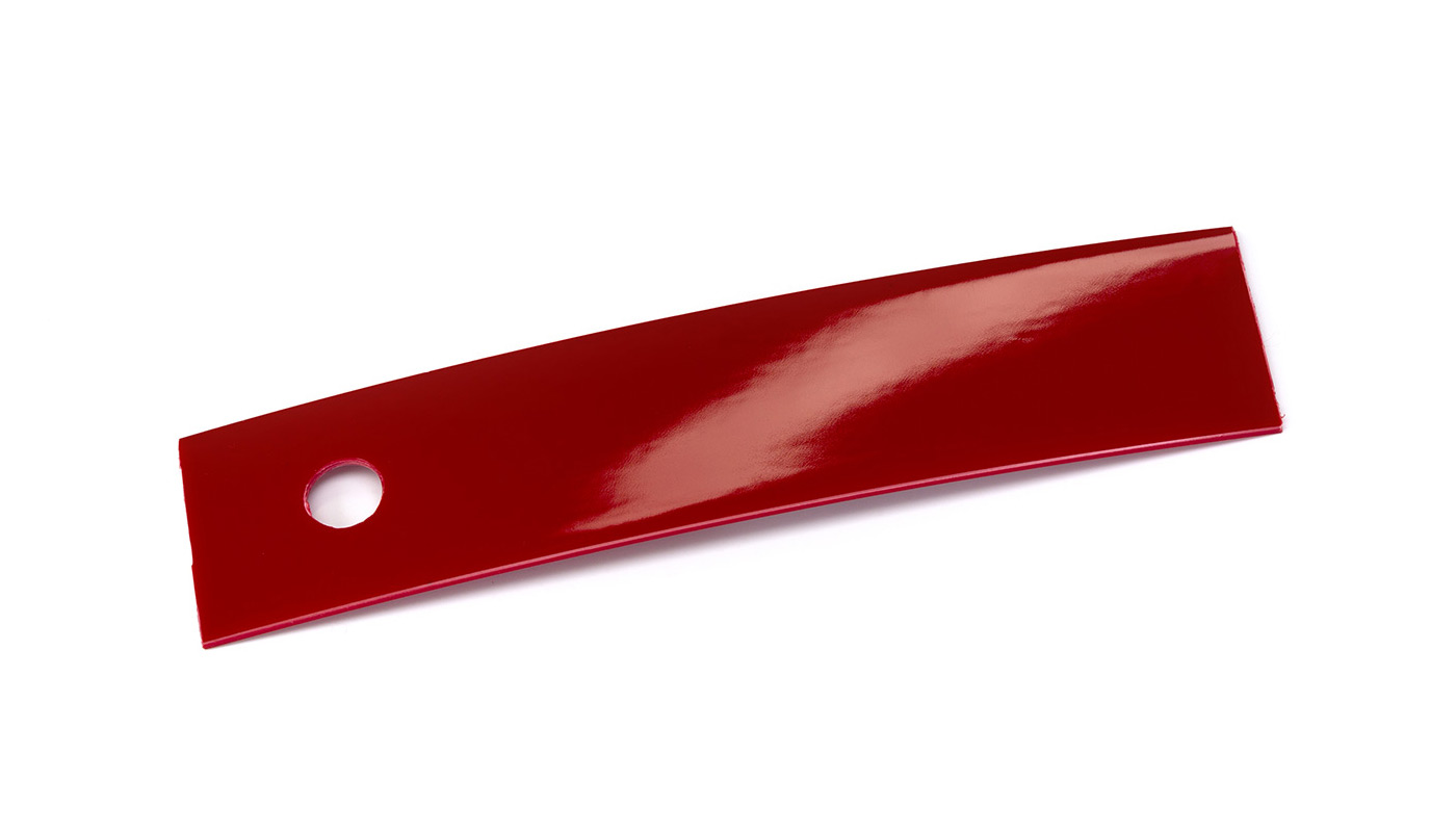 Bordo plastica ABS Rosso Lucido HIGH-GLOSS