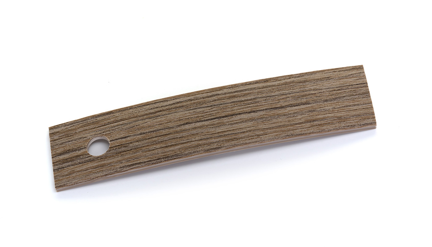 Bordo Plastica  ABS Rovere Marrone DECORO LEGNO