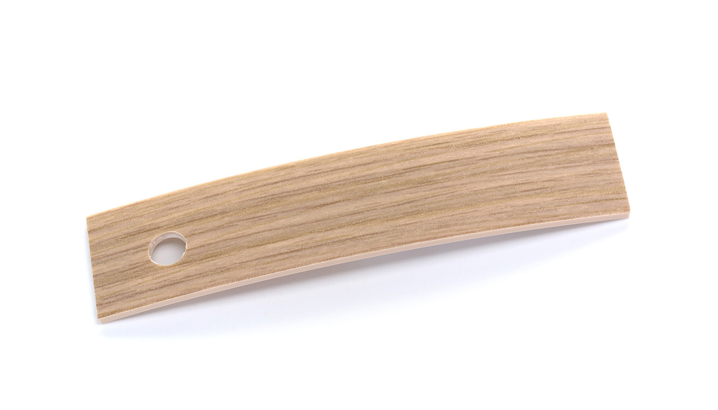 Bordo Plastica  ABS Betulla Helsinki DECORO LEGNO