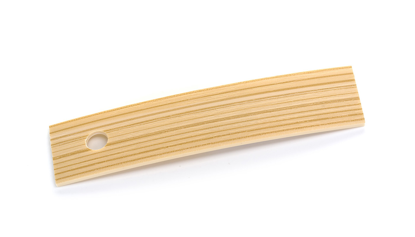 Bordo Plastica  ABS Acero DECORO LEGNO